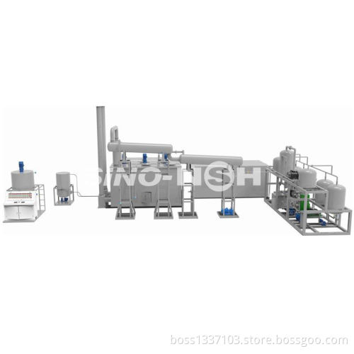 waste oil to base oil vacuum distillation plant